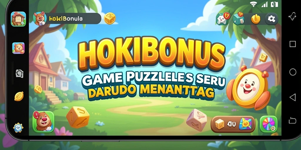 Tampilan gameplay HOKIBONUS yang penuh warna dan menarik.