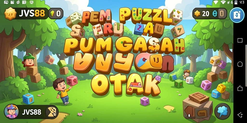 Tampilan gameplay seru di JVS88 dengan variasi puzzle menarik.