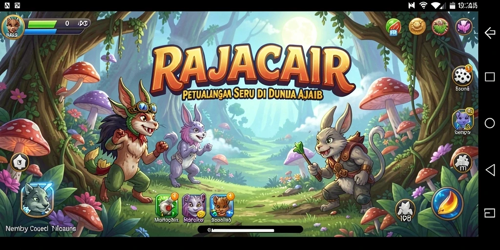 Gameplay RAJACAIR yang penuh petualangan dan tantangan.