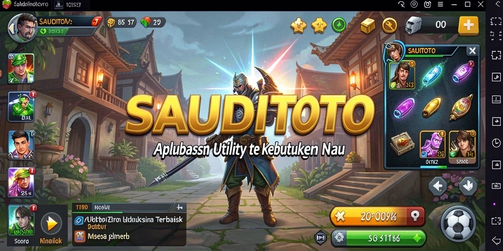 Tampilan antarmuka SAUDITOTO yang menarik dan fungsional.