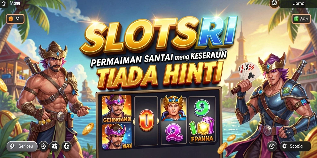 Tampilan gameplay SLOTSRI yang seru dan menghibur.