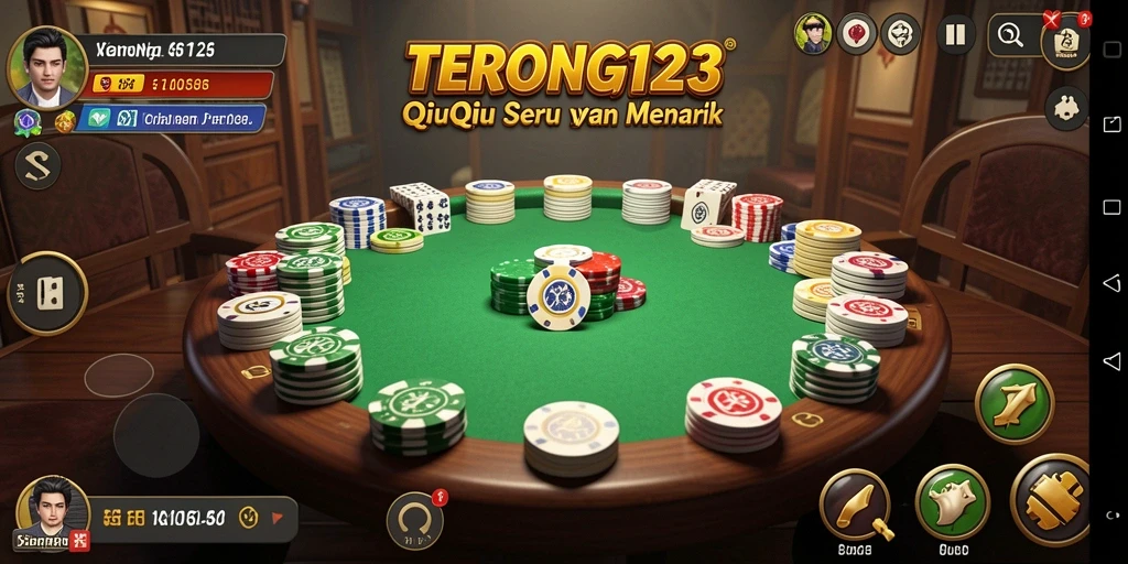 Screenshot gameplay QiuQiu yang seru di TERONG123.